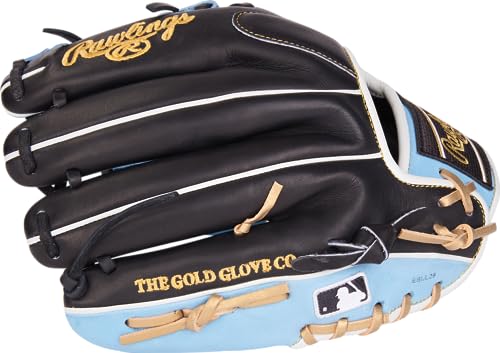 Rawlings | HEART OF THE HIDE R2G Baseball Glove | Right Hand Throw | 11.75" - Pro I-Web | Columbia Blue/Black
