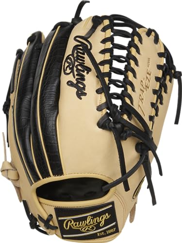 Rawlings | HEART OF THE HIDE R2G Baseball Glove | Right Hand Throw | 12.75" - Trap-Eze Web | Camel/Croc
