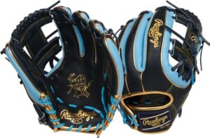 rawlings | heart of the hide r2g baseball glove | right hand throw | 11.5" - pro i-web | navy/columbia blue