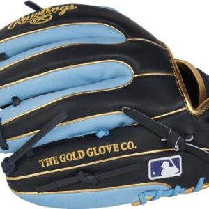Rawlings | HEART OF THE HIDE R2G Baseball Glove | Right Hand Throw | 11.5" - Pro I-Web | Navy/Columbia Blue