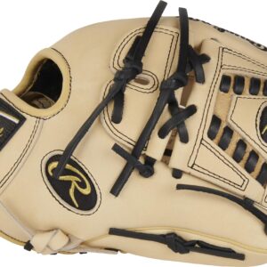 Rawlings | HEART OF THE HIDE R2G Baseball Glove | Right Hand Throw | 11.75" - 2-Piece Solid Web | Camel