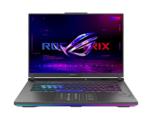 ASUS ROG Strix G16 Gaming Laptop, 13th Intel i7-13650HX 14-Core, 16" FHD+ 165Hz Display, NVIDIA GeForce RTX 4060 8GB DDR6, 32GB DDR5 2TB SSD, RGB Backlit Keyboard, Wi-Fi 6E, Thunderbolt4, Win11 Home