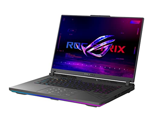 ASUS ROG Strix G16 Gaming Laptop, 13th Intel i7-13650HX 14-Core, 16" FHD+ 165Hz Display, NVIDIA GeForce RTX 4060 8GB DDR6, 32GB DDR5 2TB SSD, RGB Backlit Keyboard, Wi-Fi 6E, Thunderbolt4, Win11 Home