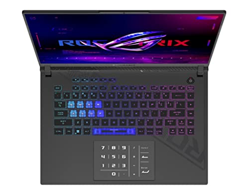 ASUS ROG Strix G16 Gaming Laptop, 13th Intel i7-13650HX 14-Core, 16" FHD+ 165Hz Display, NVIDIA GeForce RTX 4060 8GB DDR6, 32GB DDR5 2TB SSD, RGB Backlit Keyboard, Wi-Fi 6E, Thunderbolt4, Win11 Home