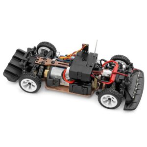 WLtoys 1/28 2.4G 4WD 30km/h Short Course Drift RC Car Vehicle Models with Light, RC Transmitter and Rechargeable Battery - RTR RC Toy Vehicle (RC Cars, RC Truck) (HELIDIRECT)
