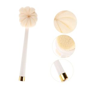 HEALLILY Long Handle Bath Brush Bath Scrubber for Body Sponges for Body Cleaning Sponges Shower Loofah on a Stick Dual- Sided Back Brush Exfoliating Bath Brushes Body Shower Brush Pp One