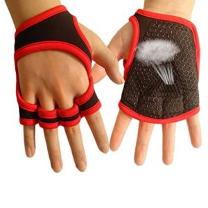 Youngy Breathable Weight Lifting Fitness Gloves Weight Training Gloves Great for Gym Fitness for Cross Training Hand Support Running Gloves