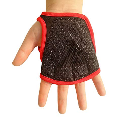 Youngy Breathable Weight Lifting Fitness Gloves Weight Training Gloves Great for Gym Fitness for Cross Training Hand Support Running Gloves