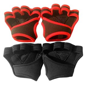 Youngy Breathable Weight Lifting Fitness Gloves Weight Training Gloves Great for Gym Fitness for Cross Training Hand Support Running Gloves