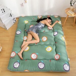 zikger bohemian floor mattress japanese futon roll up thicken sleeping bed portable camping mattress lounger couch bed pad