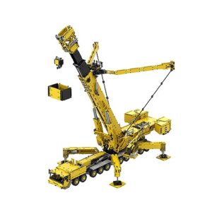 Super Large RC Crane for Technic Liebherr LTM 11200 Crane, 2023 New Version 8528 Pieces Exclusive Custom Engineering Crane MOC Building Set with 14 Motors, Compatible with Lego