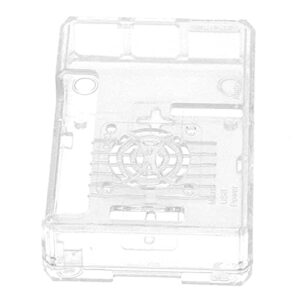 Transparent Case for Raspberry Pi ABS Cover Protective Clear Enclosure Case for Raspberry Pi 3 Plexiglas Klar Transparent durchsichtig, belüftet