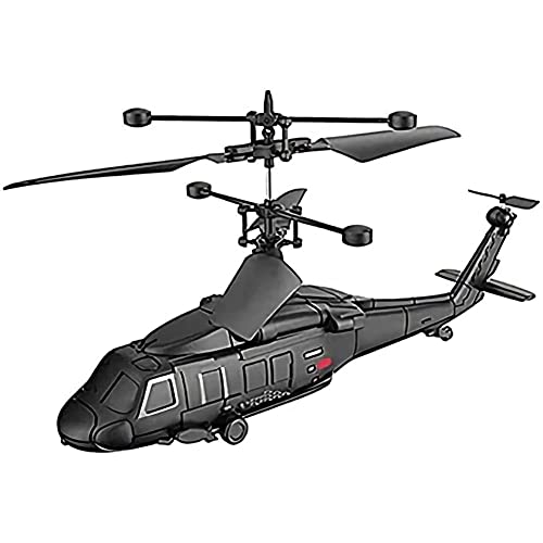 HEBXMF RC Airplane 3.5 Channel RC Aircraft Military Combat RC Helicopter Shockproof 2.4GHz Remote Control Drone Multifunctional RC Plane Toy, Children's Birthday Gift