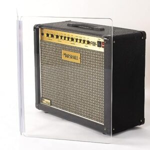 Budget Shield 2 ft x2 panel Guitar Amp shield screen for isolation, attenuation and sound reduction: Made in USA : guitar amp acrylic plexiglass plastic cage folding collapsible portable lightweight