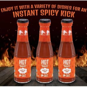 Taco Bell Hot Sauce Bottle 7.5 oz. (2-Pack)