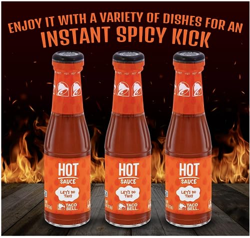 Taco Bell Hot Sauce Bottle 7.5 oz. (2-Pack)