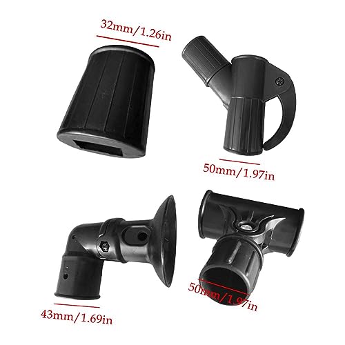 Patio Umbrella Accessories,Outdoor Umbrella Replacement Parts,Cone Wedge,Lifting Fixed Handle Elbow Steering Bracket Outdoor Umbrella Accessories