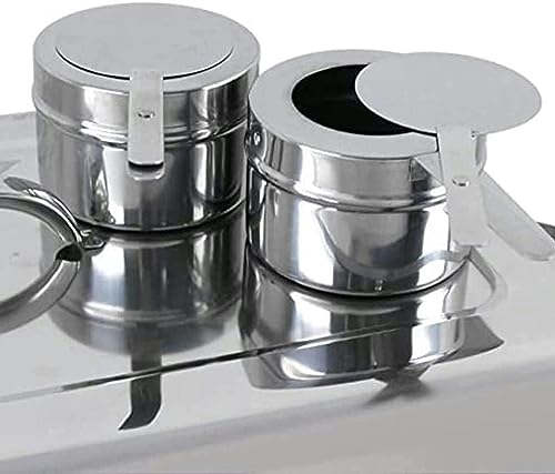 Chafing Dishes Chafing Dish Buffet Set, Food Warmers Server Warming Tray Round Rectangular Chafers, Stainless Steel Square Chafer, Round Food Warmer Chafing For Catering Warmer Chafer Set, Energy Effi