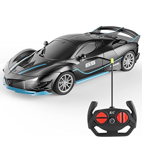Kids Toys, Remote Control Car with Led Lights, High Speed Race Drift, Shockproof, Wireless Rc Cars for Boys Age 8-12, Rc Stunt Cars, Educational Sensory Toys Cool Stuff Birthday Gifts for Children