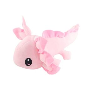 13.77" axolotl plush axolotl stuffed animal cute salamander plush toys soft plush for birthday toys (pink-1)