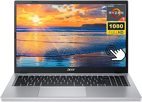 acer 2023 Newest Aspire 3 Touchscreen Laptop, 15.6" FHD IPS Display, AMD Ryzen 5 7520U, 16GB LPDDR5 RAM, 512GB PCIe SSD, AMD Radeon Graphics, WiFi 6, Backlit KB, Windows 11 Home, Bundle with JAWFOAL