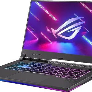 ASUS ROG Strix G15 Gaming Laptop, 15.6" FHD Display, NVIDIA GeForce RTX 3060, AMD Ryzen 7 4800H 4.2 GHz Processor, 16GB RAM 1TB SSD, Backlit Chiclet Keyboard 4-Zone RGB, Windows 11 Home, Gray