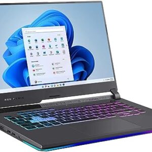 ASUS ROG Strix G15 Gaming Laptop, 15.6" FHD Display, NVIDIA GeForce RTX 3060, AMD Ryzen 7 4800H 4.2 GHz Processor, 16GB RAM 1TB SSD, Backlit Chiclet Keyboard 4-Zone RGB, Windows 11 Home, Gray
