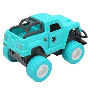 RC Race Car Toy, ABS 1/24 High Speed Remote Control Car Toy for Children Gift (Green Blue)