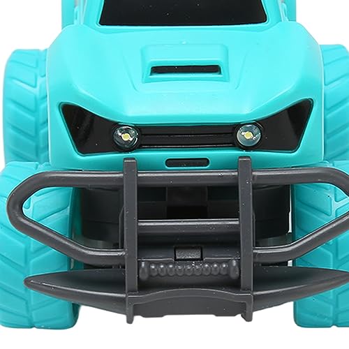 RC Race Car Toy, ABS 1/24 High Speed Remote Control Car Toy for Children Gift (Green Blue)