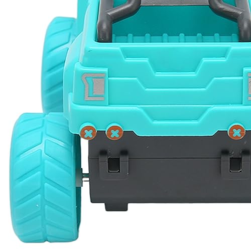 HEEPDD Remote Control Car Toy, Easy to Operate 1/24 ABS High Speed Racing RC Car Toy for Home (Green Blue)