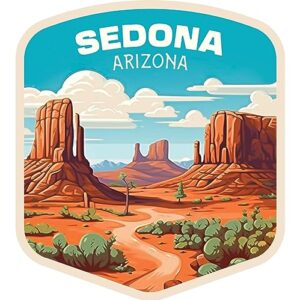 sedona arizona design a souvenir fridge magnet 4-inch