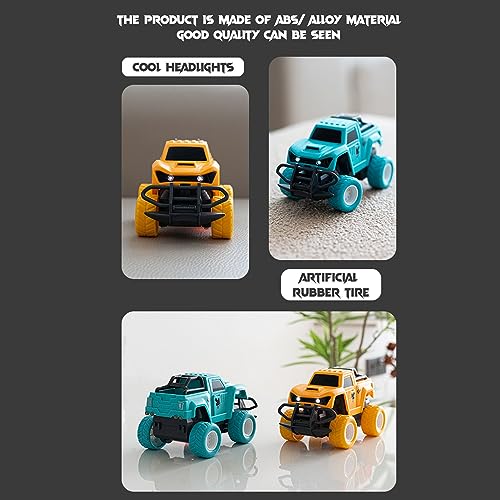 PenRux Remote Control Car Toy, High Speed Easy to Operate RC Race Car Toy 1/24 500mAh for Children Gift (Orange Yellow)