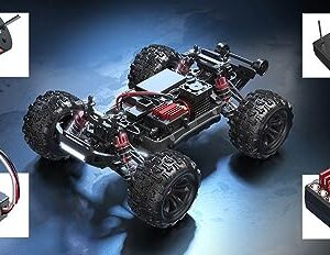 rhomba Diamond MJX Hyper GO 16210, RC car with brushless Motor, RC car for Adults, top Speed 62 km/h 4WD 1:16 RC car with Battery