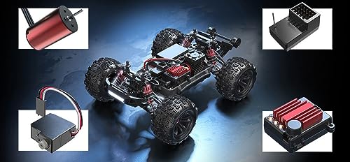 rhomba Diamond MJX Hyper GO 16210, RC car with brushless Motor, RC car for Adults, top Speed 62 km/h 4WD 1:16 RC car with Battery