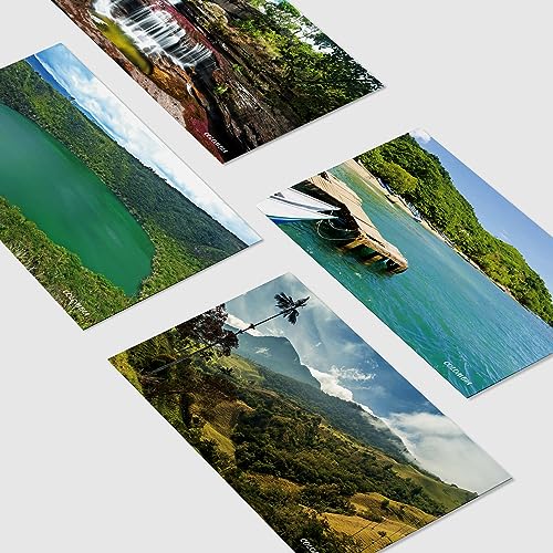 Dear Mapper Colombia Natural Landscape Postcards Pack 20pc/Set Postcards From Around The World Greeting Cards for Business World Travel Postcard for Mailing Decor Gift