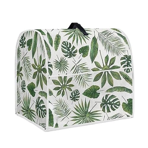 DISNIMO Tropical Leaves Stand Mixer Covers Fit Tilt Head and Bowl Lift Models Mixers, Washable Kitchen Appliance Cover Universal Fit Coffee Maker Blender Juicer, Easy to Clean