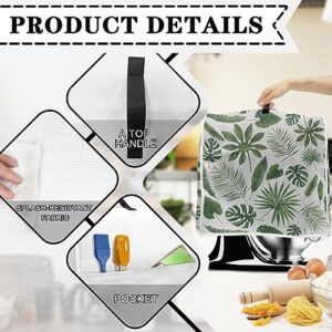 DISNIMO Tropical Leaves Stand Mixer Covers Fit Tilt Head and Bowl Lift Models Mixers, Washable Kitchen Appliance Cover Universal Fit Coffee Maker Blender Juicer, Easy to Clean