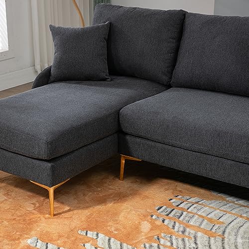 Modern Convertible U-Shaped Sectional Corner Sofa for Living Room,Upholstered Accent Modular Sectionals Sofá Couch Bed for Home Office