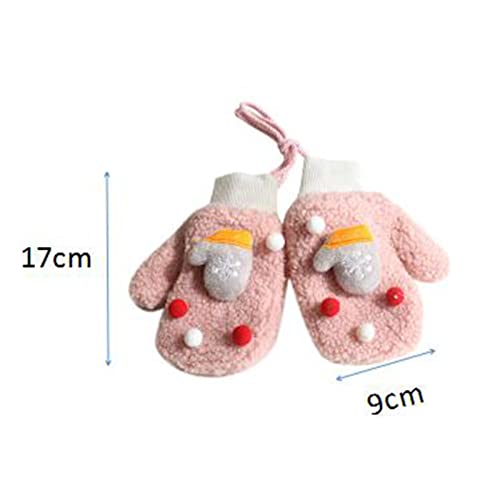 Toddler Kids Children's Christmas Warm Think Knit Winter Girls Boys Baby Gloves Baby Girl Hand Socks (Green, One Size)