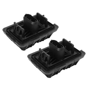 Raguso Under Car Jack Pad, 51717169981 Black 2pcs Anti Aging Car Jack Support Plate for Autos