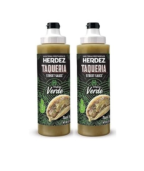 Herdez Original Verde Taqueria Street Sauce - 9 ounces (Pack of 2)