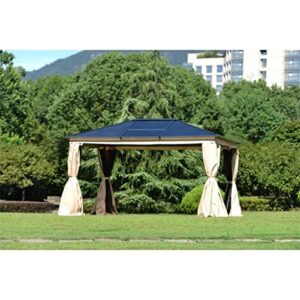 TBGFPO Practical Outdoor Storage Shed Outdoor Shed is Available in A Variety of Sizes for Multipurpo