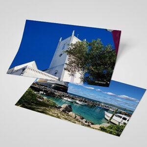 Dear Mapper Bahamas City Landscape Postcards Pack 20pc/Set Postcards From Around The World Greeting Cards for Business World Travel Postcard for Mailing Decor Gift