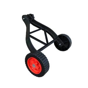 kmobruzy adjustable wheels support wheels auxiliary wheel trimmer attachment for cordless grass trimmer for comfortable lawn care cutter