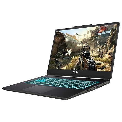 MSI Cyborg 15 Gaming Laptop, 15.6" FHD 144Hz Display, Intel Core i7-12650H, NVIDIA GeForce RTX 4060, 32GB DDR5 RAM, 1TB SSD, Webcam, Backlit Keyboard, Wi-Fi 6, Windows 11 Home, Translucent Black