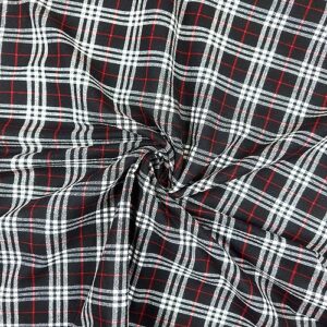 barcelonetta | cotton flannel fabric | 100% cotton | 60 inch wide | quilting, blanket, sewing, pj, shirt | cloth (black steward, 2 yard)