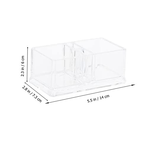 Alipis 1 PC Acrylic tea bag box drawer for desk makeup drawer desk drawer Table Sundries Organiser tea storage organizer tea bag holder multipurpose storage case novel storage container