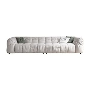 zhyh cushion living room sofa european waterproof fabric lounge cozy sofa beds minimalist furniture (color : d, size : three seat)