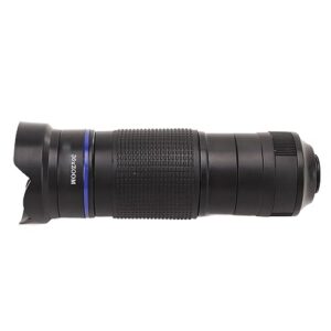 phone telescope lens, hd phone zoom lens portable clip on design coated lens for travel