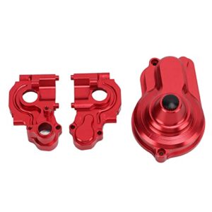 penrux rc rear main gear cover, durable practical rear gear box housing cover high accuracy lightweight for 1/18 rc car (red)